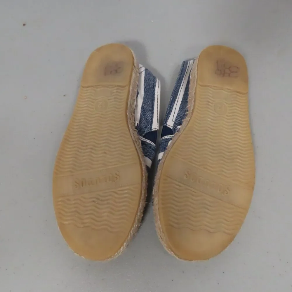 Soludos blue white